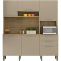 Pour un interieur harmonieux, buffet avec tiroirs, avec portes en finition chene