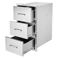 Un espace mieux organise grace a ce commode avec tiroirs, finition vert