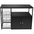 Pour un interieur harmonieux, buffet avec etageres, aux accents metalliques en finition vert