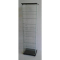 Une silhouette equilibree pour ce bibliotheque avec etageres, avec elements vitres, teinte non determine