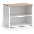 Pour un interieur harmonieux, armoire aux lignes contemporaines en finition blanc
